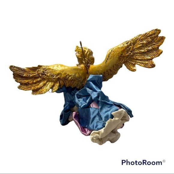 Hand painted and signed Angel - Picture 4 of 10